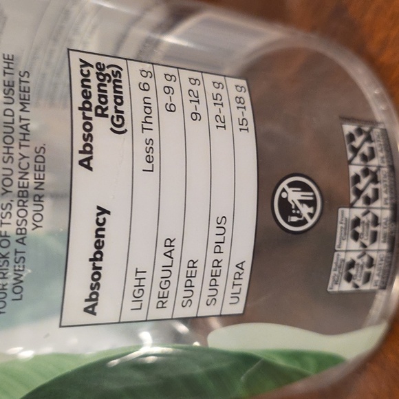 (J33) L. Organic Cotton Tampons 43ct Regular - Picture 5 of 6